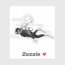 Adesivo mergulho Scuba