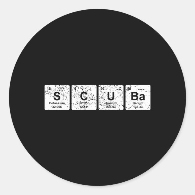 Adesivo Mergulho Scuba Diver Scuba (Frente)