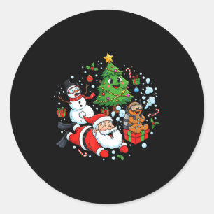 Adesivo Mergulho Scuba Mergulhador Papai Noel Boneco de Ne