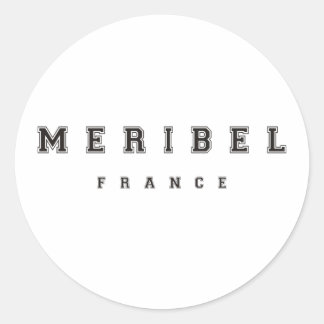Adesivo Meribel França