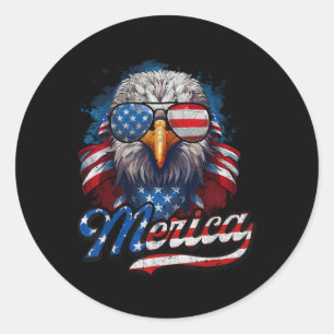 Adesivo Merica Eagle Usa Flag American Independent