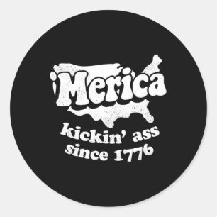 Adesivo Merica Kickin desde 1776