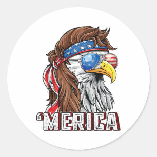 Adesivo Merica Usa American Flag Patriótico 4 De Julho Byl