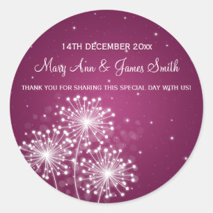 Adesivo Merlot elegante da faísca do verão do Tag do fav