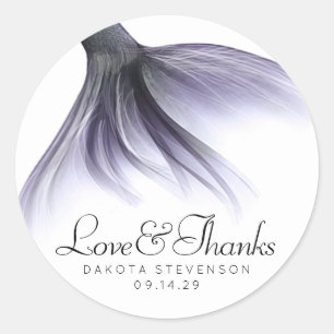 Adesivo Mermaid Fantasy Party   Sage Mint Green Tail