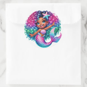 Adesivo Mermaid Girl Stickers