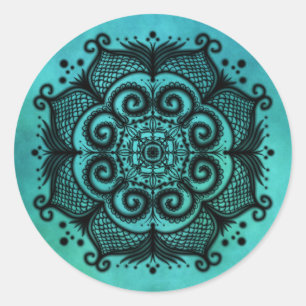 Adesivo Mermaid Mandala