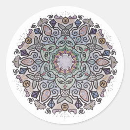 Adesivo Mermaid Mandala Sticker