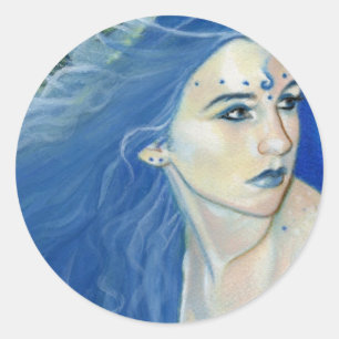 Adesivo Mermaid Shades de Blue Sticker