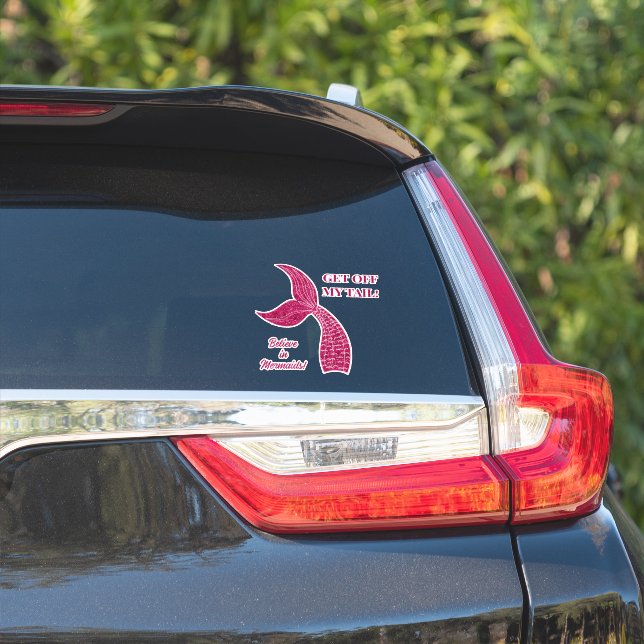 Adesivo Mermaid Tail (Lado do carro)