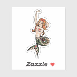 Adesivo Mermaid Tattoo