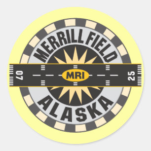 Adesivo Merrill Field, Aeroporto de MRI AK