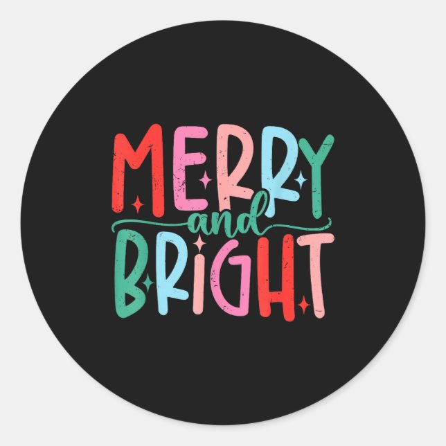 Adesivo Merry &amp; Bright Moody &amp; Uptight Matching Co (Frente)