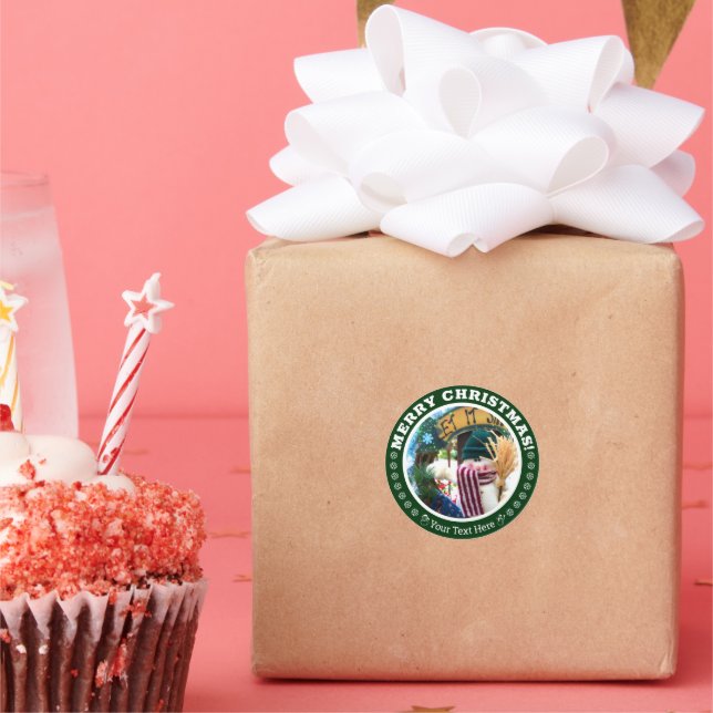 Adesivo Merry Christmas! ラウンドシール (Festa)