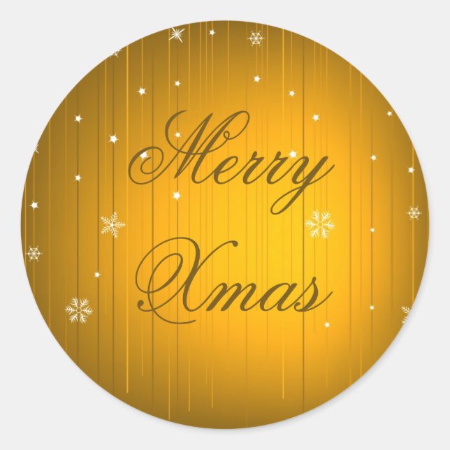 Adesivo Merry Christmas Sticker (Frente)