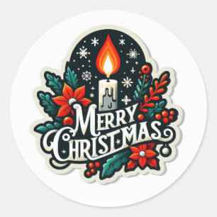 Adesivo Merry Christmas Sticker