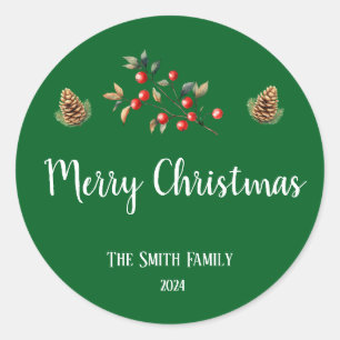 Adesivo Merry Christmas Sticker