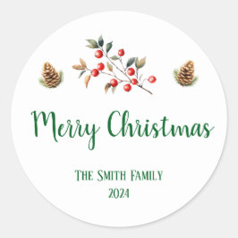 Adesivo Merry Christmas Sticker