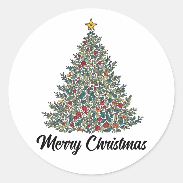 Adesivo Merry Christmas Sticker (Frente)