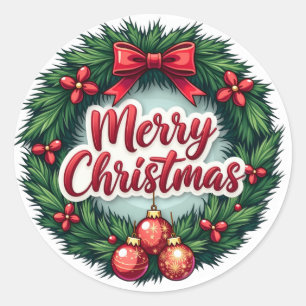 Adesivo Merry Christmas Sticker
