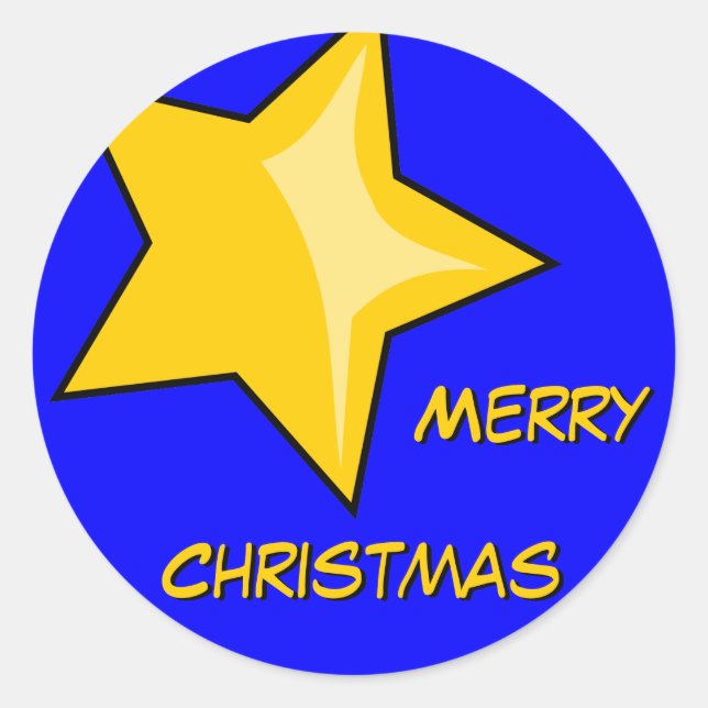 Adesivo Merry Christmas Sticker (Frente)