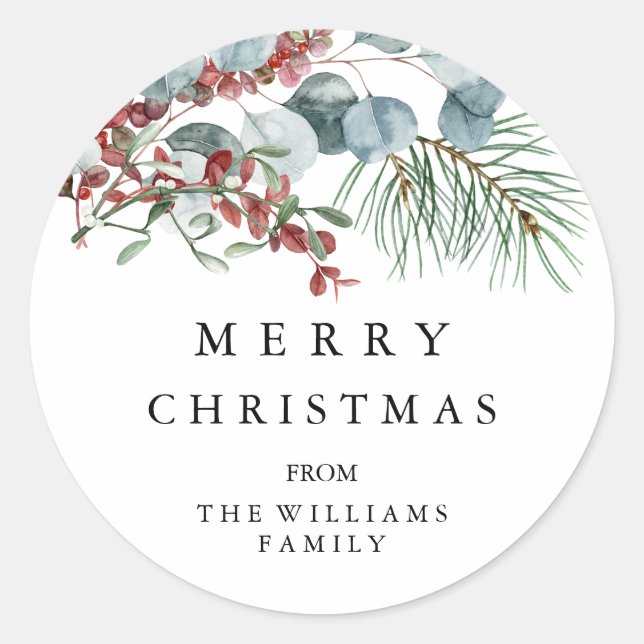 Adesivo Merry Christmas Sticker (Frente)