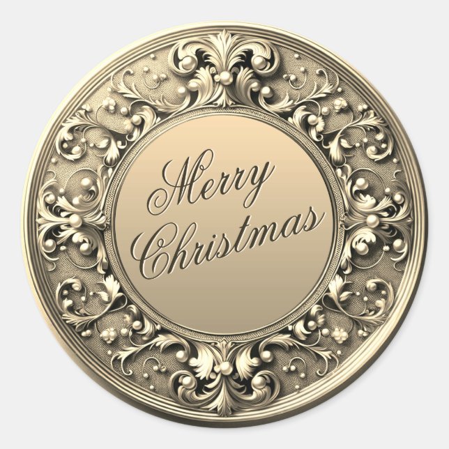 Adesivo Merry Christmas Sticker (Frente)