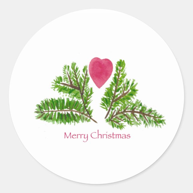 Adesivo Merry Christmas Sticker (Frente)