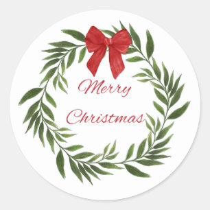 Adesivo Merry Christmas Wreath Sticker
