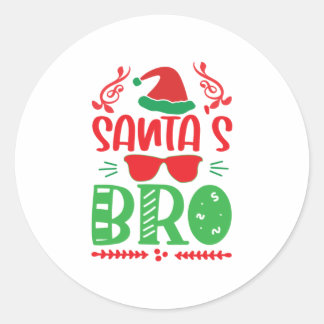 Adesivo Merry Xmas Santas Brother