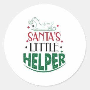 Adesivo Merry Xmas Santas Little Helper