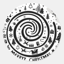 Adesivo Merryy christmas