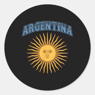 Adesivo Mês da Herança Hispânica da Argentina Dom Maio Arg
