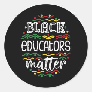 Adesivo Mês da História Africana Professor - Educador Negr