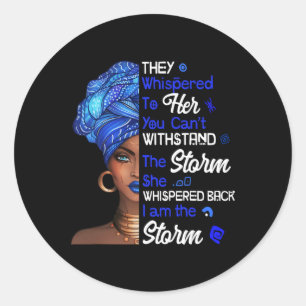 Adesivo Mês da História Negra Hbcu Zeta Phi Beta Irmandade