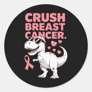 Adesivo Mês de consciência do câncer de mama do Cancer de 