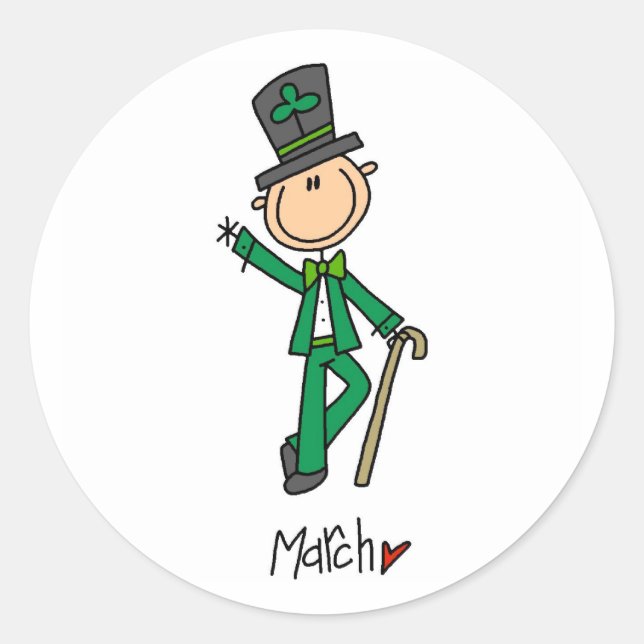 Adesivo Mês de março (Frente)