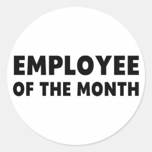 Adesivo Mês do empregado