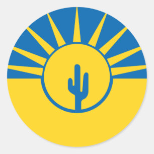 Adesivo Mesa, arizona, bandeira dos Estados Unidos
