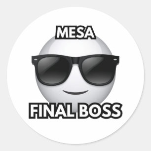 Adesivo Mesa Chefe Final Emoji Legal Sticker