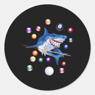 Adesivo Mesa do Billiard Shark Billiard Player