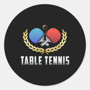 Adesivo Mesa Ping Pong Player - Presente engraçado