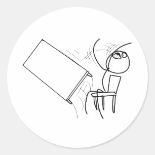 Adesivo Mesa Sacudir Invertendo Face