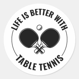 Adesivo Mesa tênis de Ping pong asas Players
