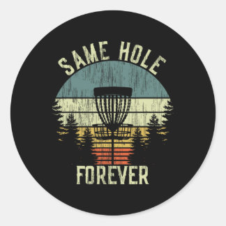 Adesivo Mesmo Buraco Para Sempre Disc Golf Divertido Despe