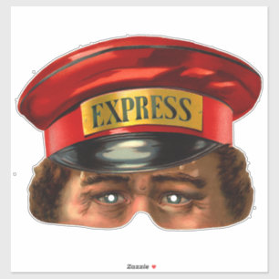 Adesivo Messenger - Vintage Victorian Mask Sticker