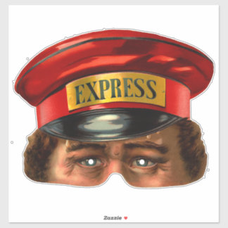 Adesivo Messenger - Vintage Victorian Mask Sticker