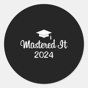 Adesivo Mestrados It 2024 Graduation Formando Mba