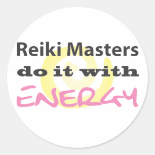 Adesivo Mestrados Reiki fazem isso com energia