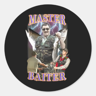 Adesivo Mestre Iter Vintage B Pesca Fun Fishing Angler